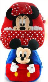 мешки школы рюкзака малыша мыши 14inch красные Mickey, для детей и подарков промотирования