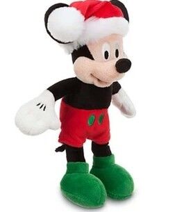 Красная мышь Кристмас Mickey игрушек плюша Дисней заполнила подгонянное 45cm