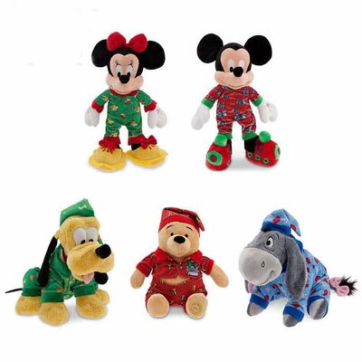 Милый Sleepwear заполненный Дисней Toys синь промотирования праздника Кристмас красная