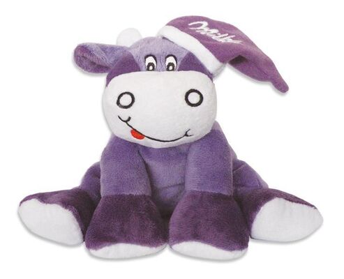 Пурпуровые игрушки плюша заполненного животного коровы Milka малые для детей малышей