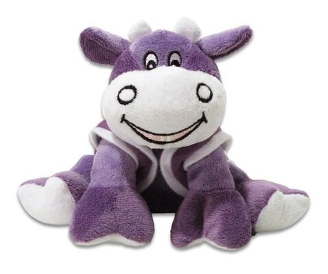 Пурпуровые игрушки плюша заполненного животного коровы Milka малые для детей малышей