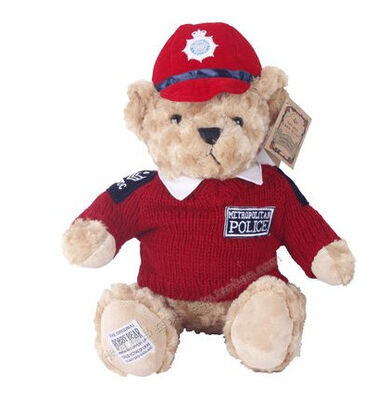 Животное 8 дюймов заполненное Toys пилотный плюшевый медвежонок с формами для подарков промотирования