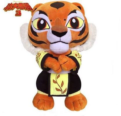 Милый игрушки плюша Tigress панды 3 Kungfu заполненные шаржем для подарков промотирования