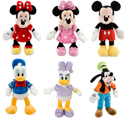 Первоначально плюш Дисней полного комплекта Toys животные семьи Дисней заполненные 22cm