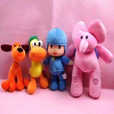 Симпатичные малые игрушки плюша шаржа заполненные Pocoyo на промотирование 20cm