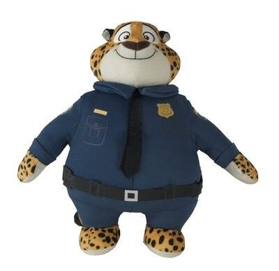 Персонажи из мультфильма Zootopia Дисней заполнили игрушки плюша шаржа 9 дюймов