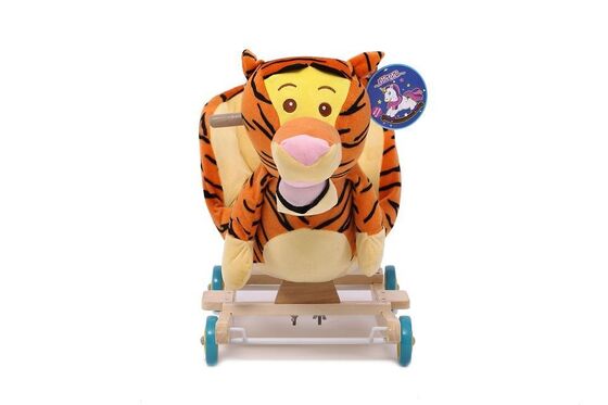 Милый младенец Брайна милый Toys стул младенца плюша тигра тряся животный