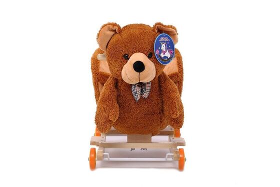 Симпатичный милый младенец Toys стул младенца плюша плюшевого медвежонка тряся животный