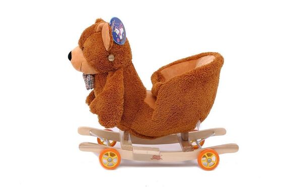 Симпатичный милый младенец Toys стул младенца плюша плюшевого медвежонка тряся животный
