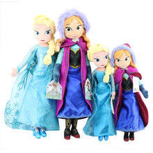 Плюш Princess Куклы Шаржа Stuffed Дисней Дисней Toys 50cm