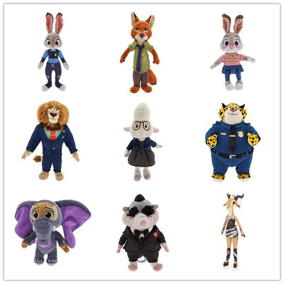 Брайн и зеленый материал заполненных животных игрушек плюша Zootopia Дисней мягкий