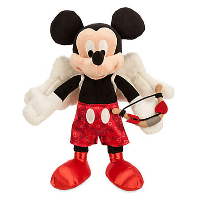 Красный плюш Дисней мыши Mickey дней Валентайн Toys таможня 9 дюймов