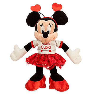 Красный плюш Дисней мыши Mickey дней Валентайн Toys таможня 9 дюймов