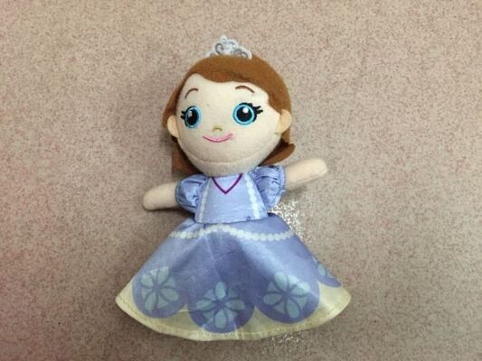 плюш заполненное Keychain 4 дюймов симпатичный, котор замерли Toys красный голубой желтый цвет