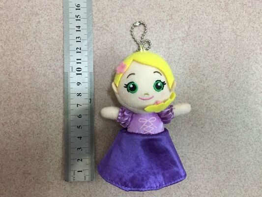 плюш заполненное Keychain 4 дюймов симпатичный, котор замерли Toys красный голубой желтый цвет