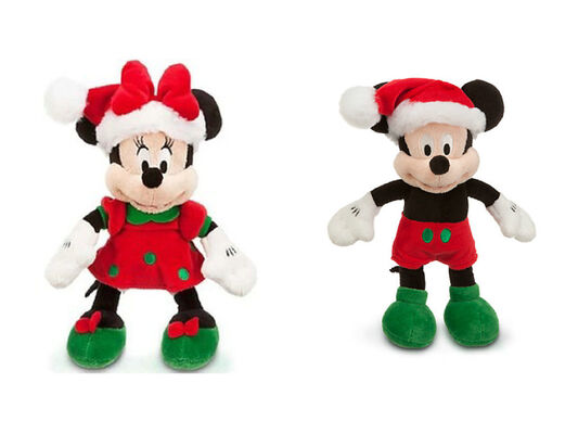 Красная мышь Кристмас Mickey игрушек плюша Дисней заполнила подгонянное 45cm