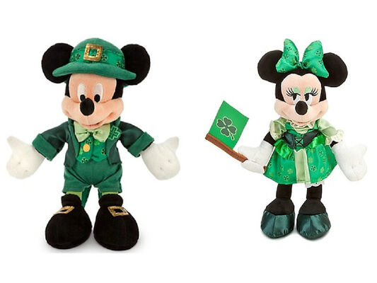 плюш Дисней 10 дюймов Toys животные Дисней витрины мира Ирландии заполненные