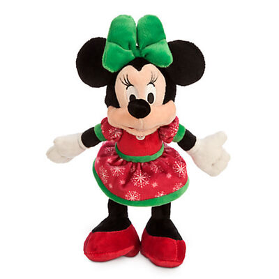 Мышь Дисней Кристмас Mickey и мышь Минни красная и зеленая