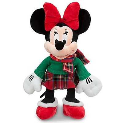 плюш Дисней 12 дюймов Toys большой способ Кристмас Mickey Tartan