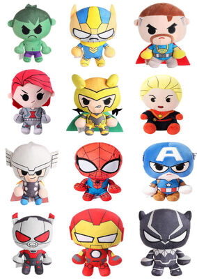 Original Marvel / Spiderman / Iron Man / Thor Stuffed Plush Toys 10inch