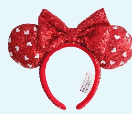Disney original Plush head band Sequins head band 23cm