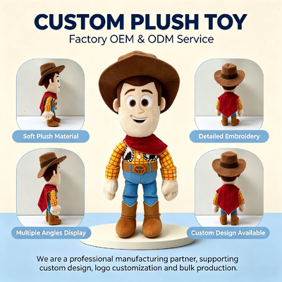 Милые плюшевые игрушки Disney Animation OEM для мировых импортеров игрушек