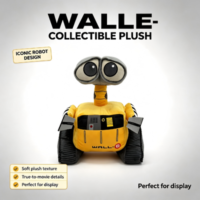 Милый плюшевый WALL-E от Disney Pixar, игрушки 35*15*15см