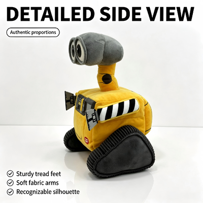 Милый плюшевый WALL-E от Disney Pixar, игрушки 35*15*15см