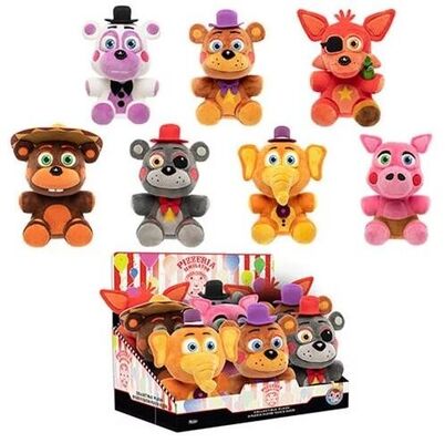 5 ночей на игрушках плюша имитатора пиццы Фредды