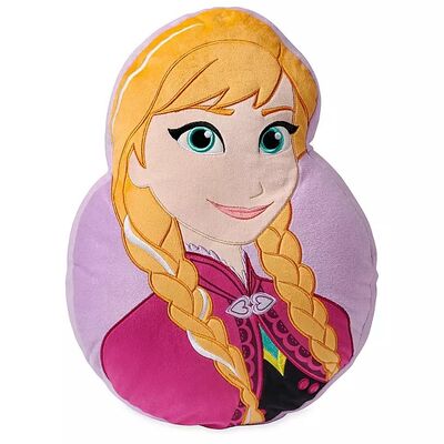 Мода Дисней Оригинальные плюшевые Анна и Belle Head Подушка для постельных принадлежностей и подушки