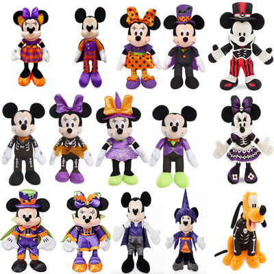 Игрушки мыши Минни дня пурпурового хеллоуина и плюша Mickey Дисней для празднества партии любимчиков