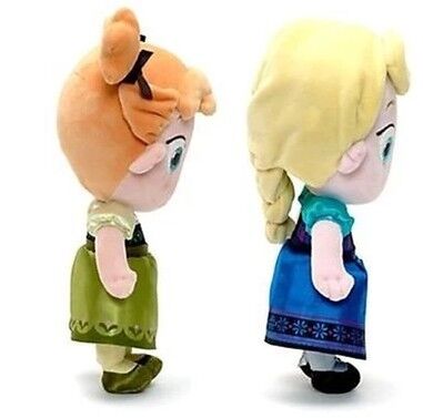 Малый плюш Дисней девушок Toys Elsa и замерли Анной, котор куклы младенца 30cm