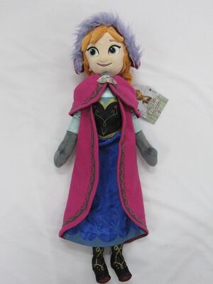 20 дюймов пурпуровое, котор замерли Ана и кукла игрушек плюша Elsa Дисней мягким заполненная шаржем