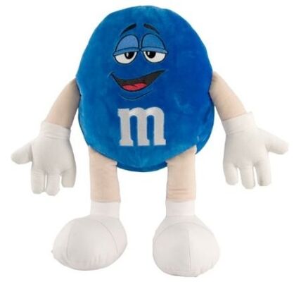 Средств голубые игрушки заполненные M&M, симпатичные малые животные плюша для малышей