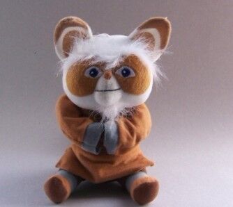 Малый оригинал Shifu панды Kungfu игрушек плюша шаржа в сидя представлении