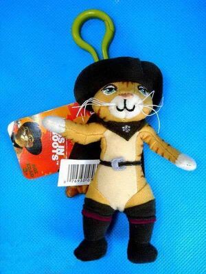 Puss шаржа в ботинках заполнил игрушку Keychain плюша для подарков промотирования