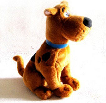 Выдвиженческий плюш шаржа Toys scooby заполненное doo, сидя представление