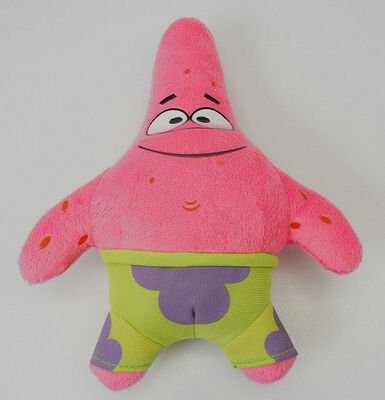 Шарж полного комплекта семьи SpongeBob заполнил игрушки, пинк/зеленый цвет/красный цвет/желтый цвет