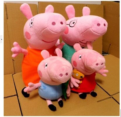 Плюш шаржа заполненных животных свиньи Peppa Toys подарки промотирования