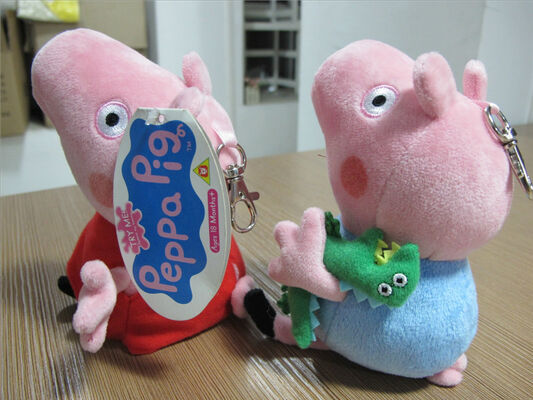 Плюш шаржа заполненных животных свиньи Peppa Toys подарки промотирования