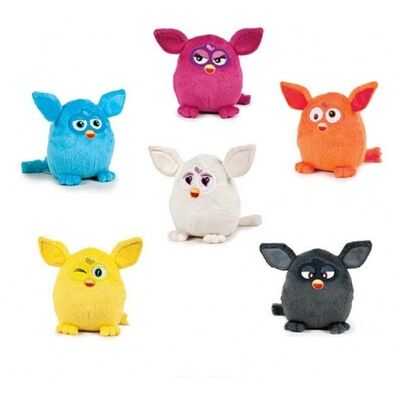 Животные Furby заполненные для младенцев, игрушек плюша шаржа в материале полиэфира