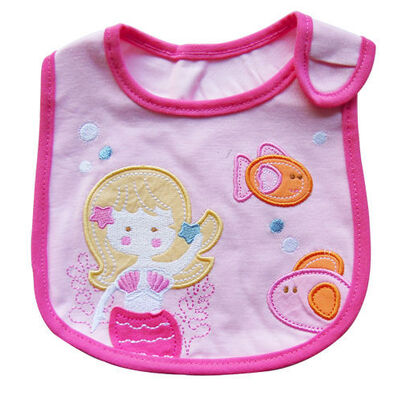 Симпатичный Bib полотенца слюны Princess Мягк Хлопка Младенца Bibs водоустойчивый для подавать малыша