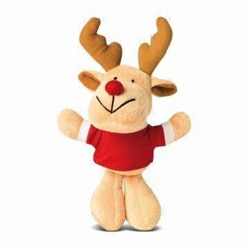 Симпатичный плюш Кристмас заполненного животного лосей северного оленя Toys размер 15cm