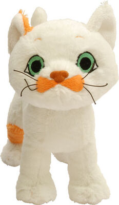 животное черного/белого кота 12 дюймов заполненное Toys мягкий плюш шаржа