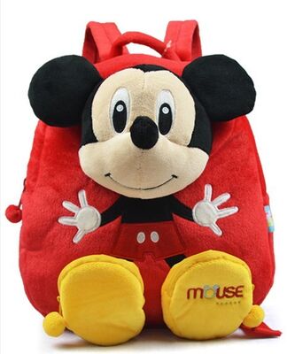 мешки школы рюкзака малыша мыши 14inch красные Mickey, для детей и подарков промотирования