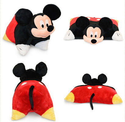Милые валики и подушки Дисней Mickey Moue с головкой Mickey плюша