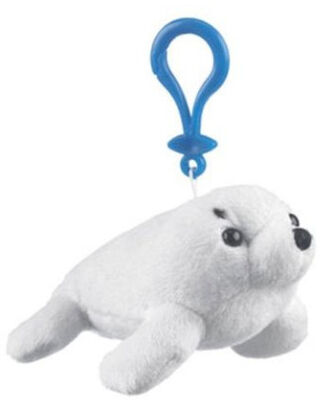Игрушка Keychain плюша заполненного животного уплотнения арфы для мешка рюкзака/школы