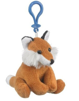 Подгонянный плюш Брайна заполненный Fox Keychain малый Toys размер 12cm
