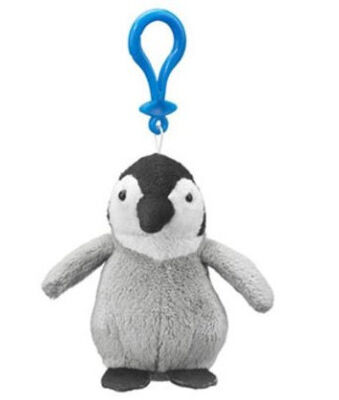 Черные, серые подарки промотирования Keychain игрушки плюша заполненного животного пингвина 12cm