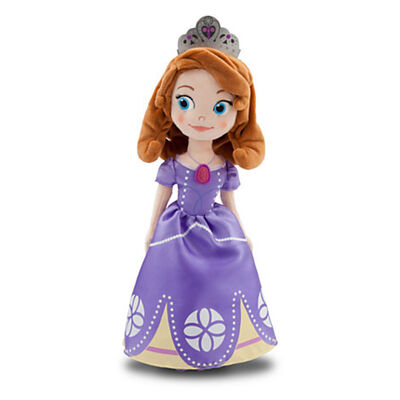 Игрушки голубой мягкой куклы плюша Princess Софии малые заполненные для маленьких девочек
